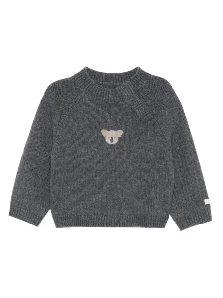 Sweter dziecięcy Donsje szary