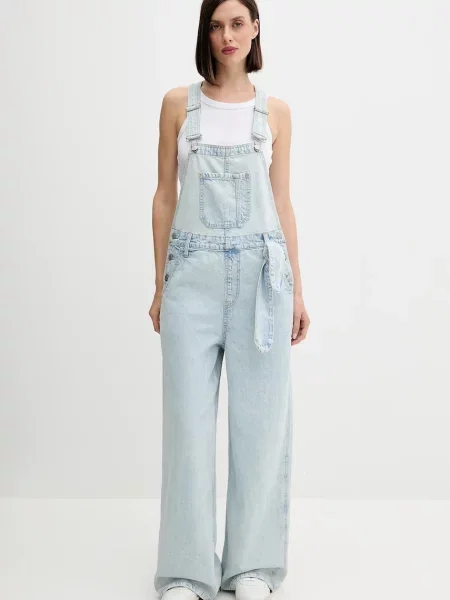 Дънков гащеризон Pepe Jeans синьо