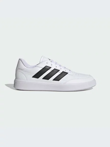 Кожаные кроссовки Adidas белые