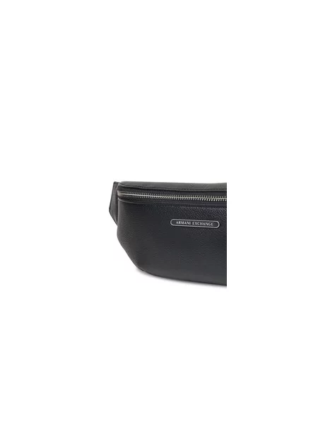 Torbica za okrog pasu﻿ Armani Exchange črna