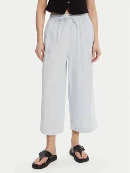 Pieces Pantaloni culotte Sastina celest albastru
