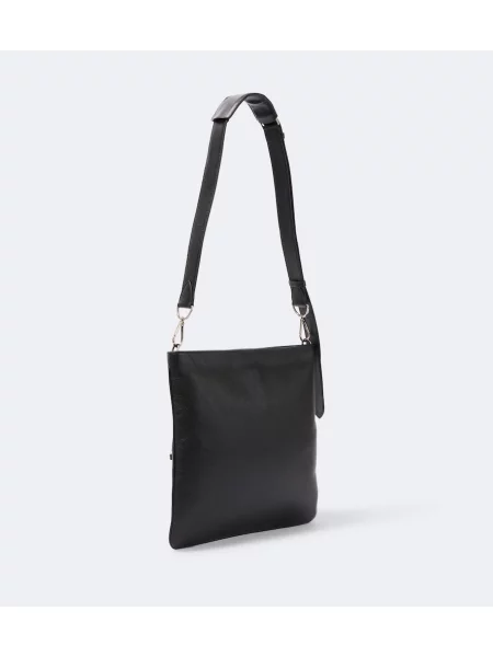 Geantă crossbody Metier din piele negru