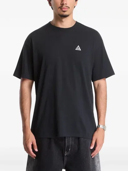 Tricou Nike alergare din fleece negru