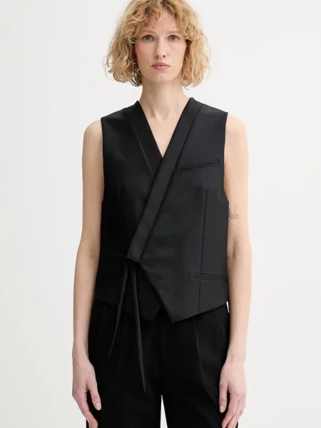 Kenzo vestă de seară de damă cu lână negru