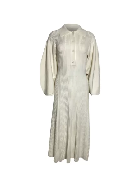 Pletené retro midi šaty Chloé Vintage po kolena