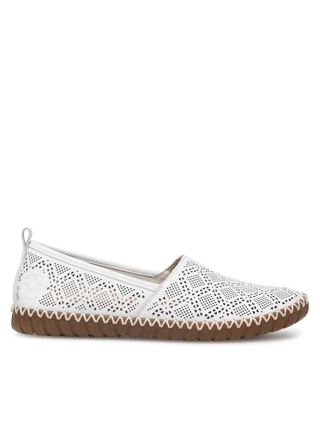 Rieker Pantofi alb
