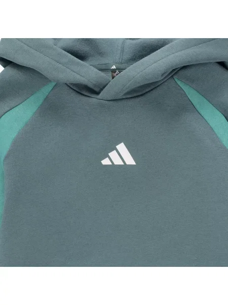 Majica s kapuljačom Adidas zelena