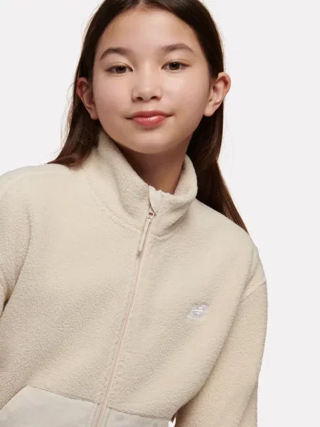 Детский свитер New Balance бежевый