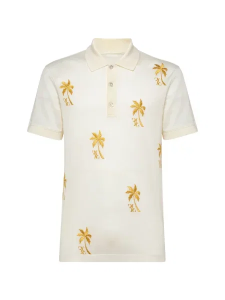 Tricou polo Billionaire alb