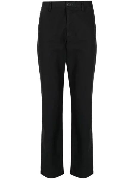 Pantaloni chino Ps Paul Smith cu broderie negru
