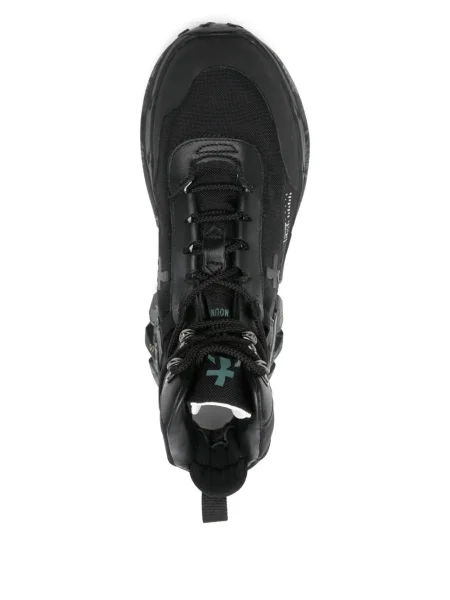 Sneakers Premiata με κορδόνια με δαντέλα μαύρο