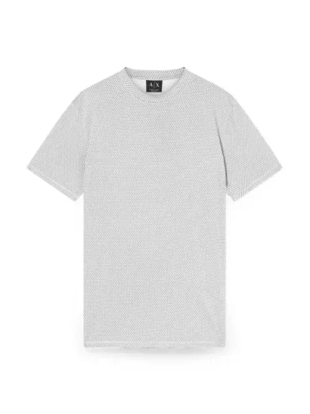 Tricou Armani Exchange cu imagine gri