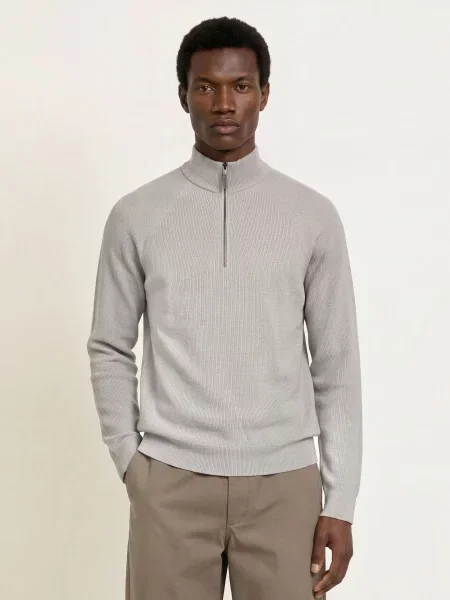 Veilance Sweter Typu Troyer Conic grau