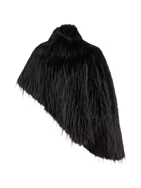 Geacă Loulou De Saison cu blană negru