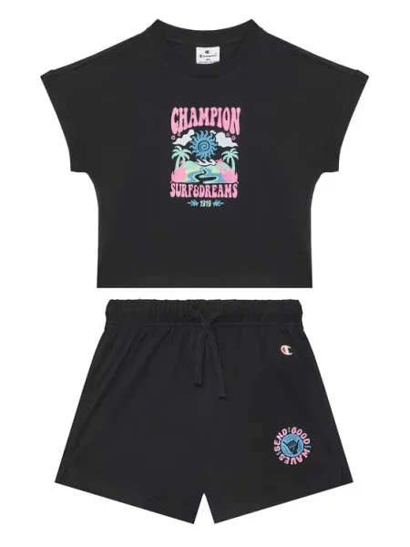 Детская футболка Champion черная