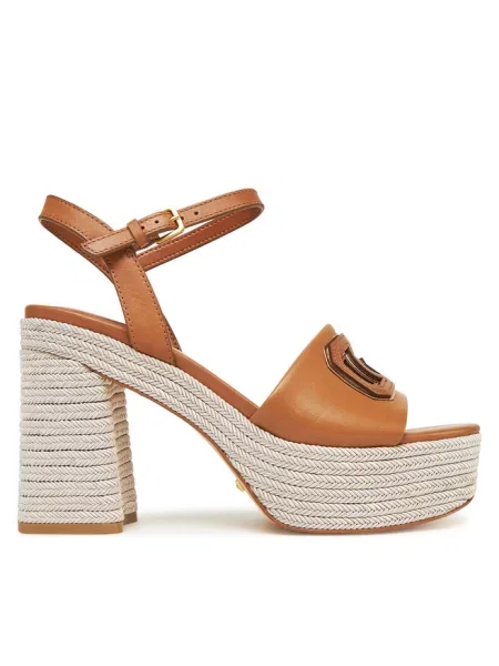 Espadryle Guess brązowe