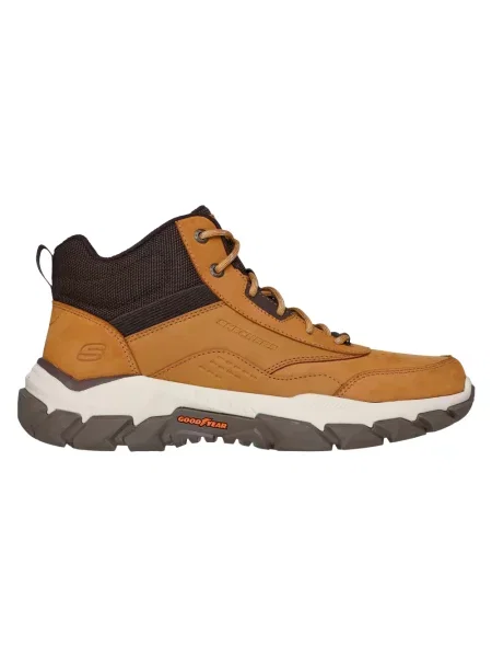 Botki Skechers brązowe