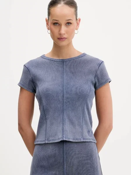 Hugo Blue tricou Dispray_B albastru