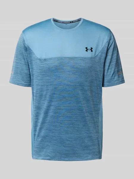 Under Armour t-shirt sportowy UA Tech Utility gładki niebieski