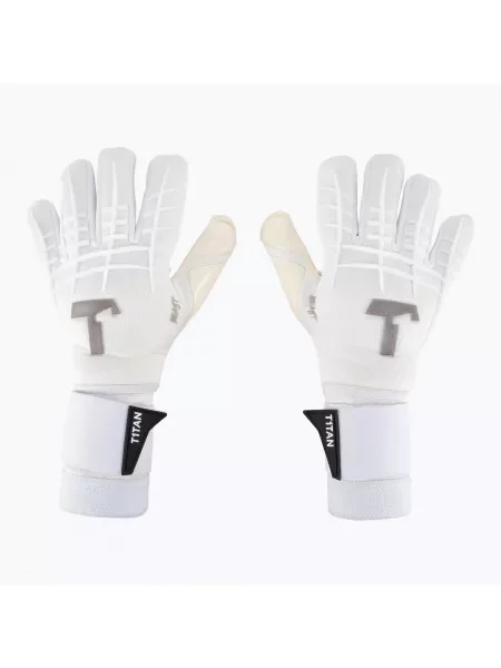 Rękawice bramkarskie White Beast FP white białe