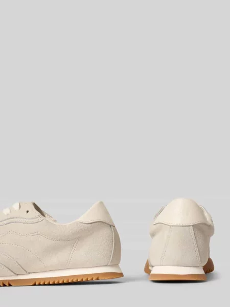 BOSS sneakersy skórzane Carlynn szary białe