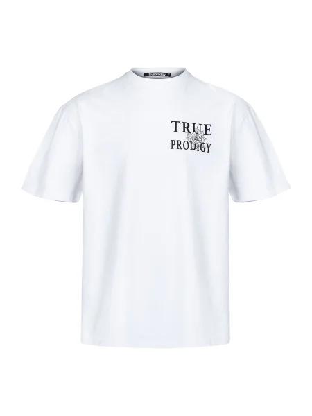 Trueprodigy Tricou Alex negru alb