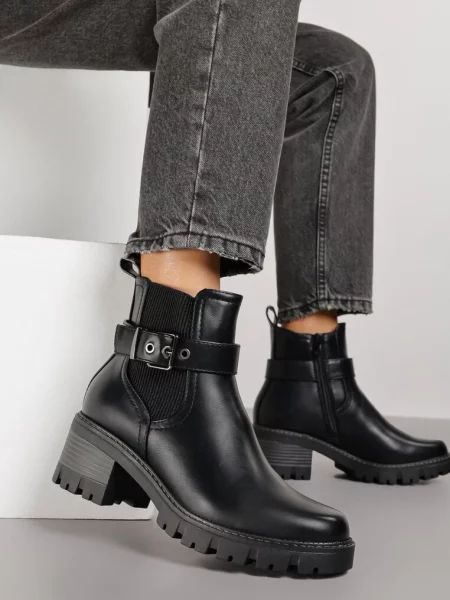 Botine Lathorie negre