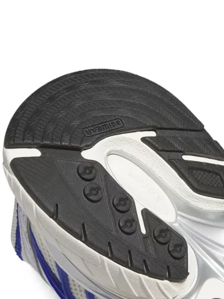 Lung geacă cămașă Adidas cu broderie alergare alb