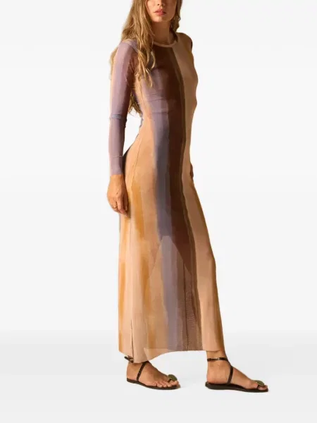 Lung rochie maxi Jbq cu imagine cu imprimeu abstract