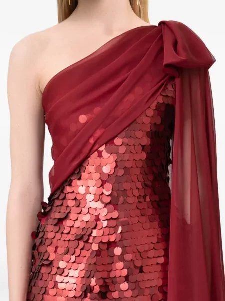 Sukienka maxi Gemy Maalouf czerwona