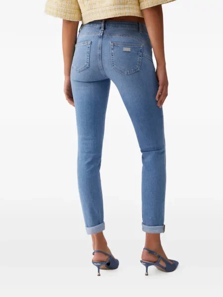 Слаб дънки skinny fit Liu Jo синьо