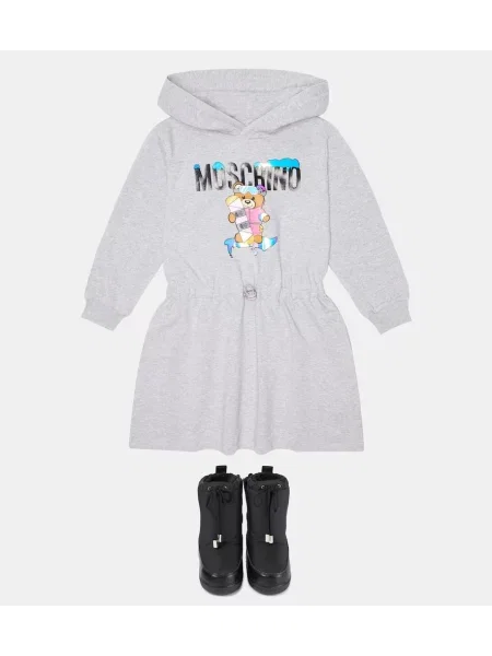 Μποτάκια Moschino μαύρο