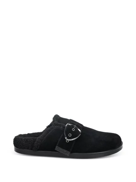 Pantofi loafer Blauer cu cataramă negru