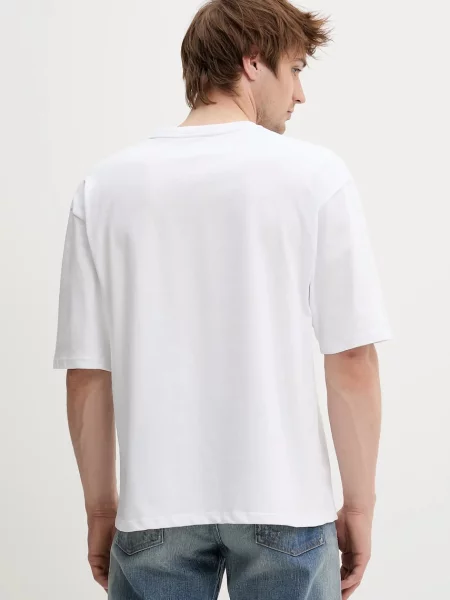 Tričko Fiorucci White Dreaming of You Print Relaxed Fit T-Shirt s potiskem bílá