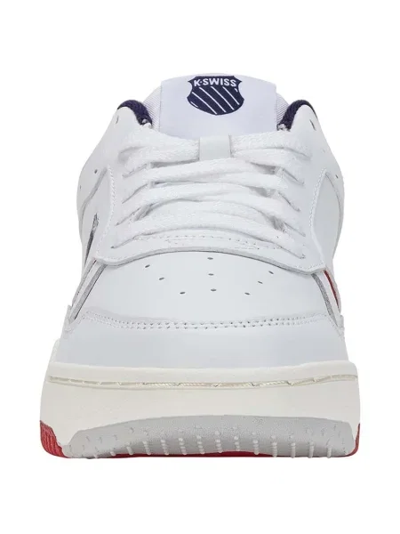 Kožené sneakers boty K-Swiss MATCH PRO LTH bílá