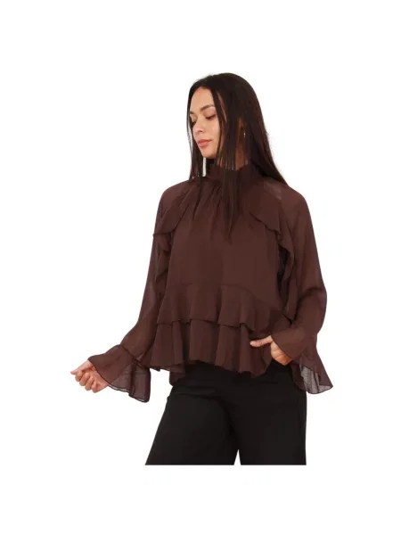 Top La Modeuse smeđa