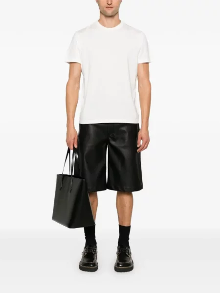 Tricou D4.0 cu decolteu rotund alb