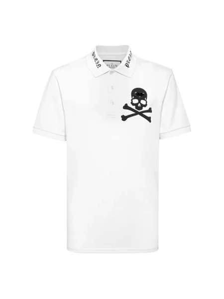 Koszulka polo Philipp Plein biała