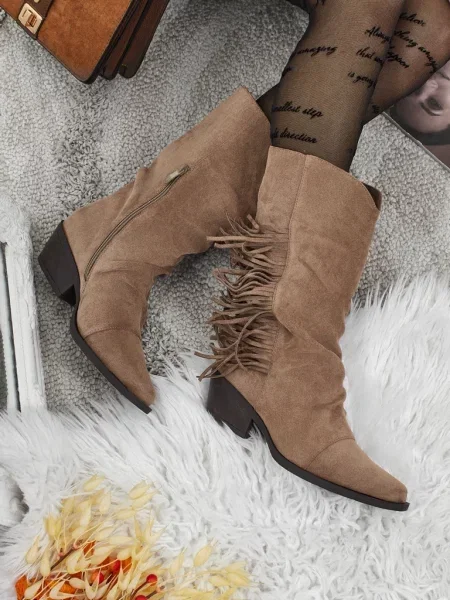 Kozačky Resti hnědé