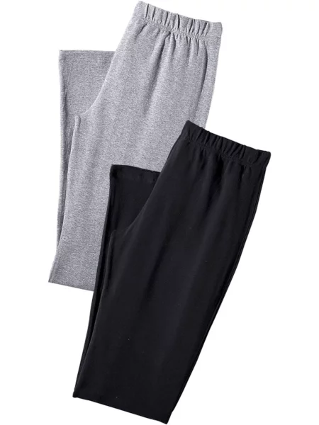 VIVANCE Pajkice svetlo siva črna