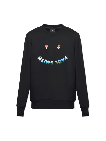 Bluza Paul Smith z nadrukiem czarna
