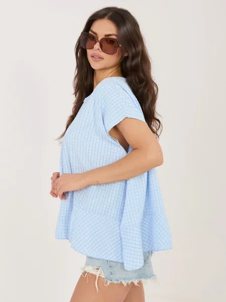 Bluză Italy Moda albastru