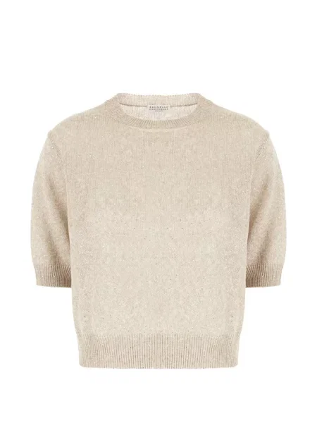 Pulover Brunello Cucinelli cu paiete