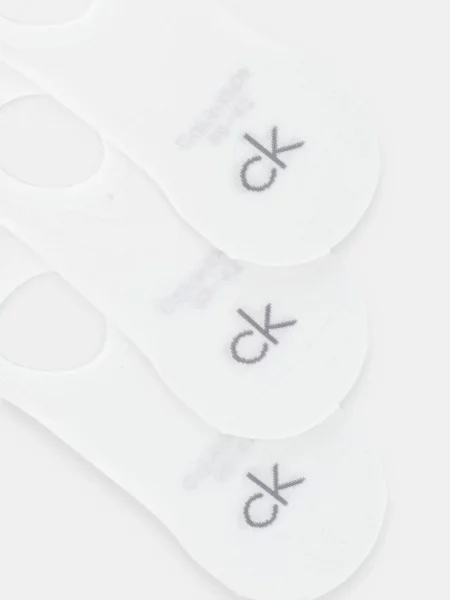 Ponožky Calvin Klein biela