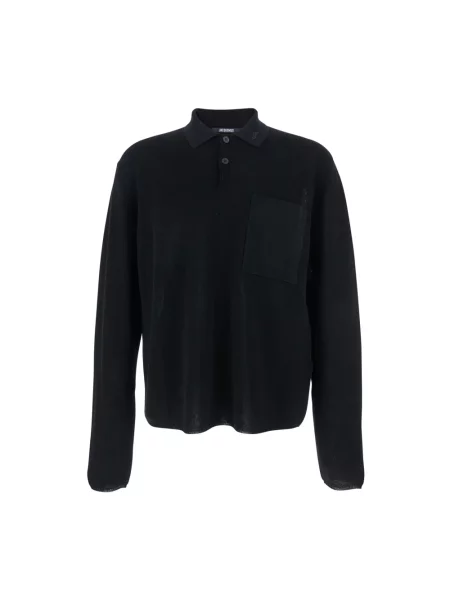 Koszulka polo Jacquemus czarna