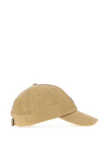 Vlněné polotričko Polo Ralph Lauren s výšivkou s výstřihem do v modré