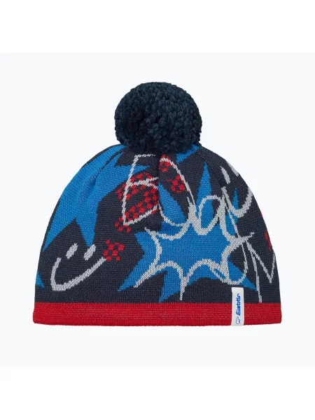 Gyerek téli sapka Eisbar Ready Pompon ketchup/red. Méret: OS piros