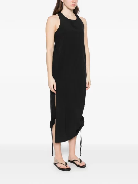 Rochie midi Y-3 fără mâneci negru