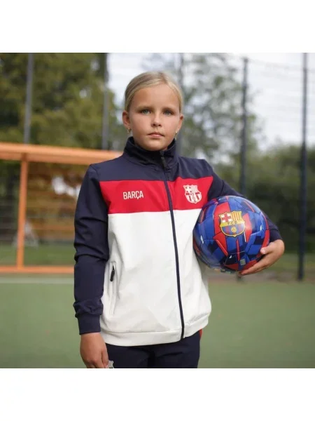 Dres piłkarski FC Barcelona niebieski