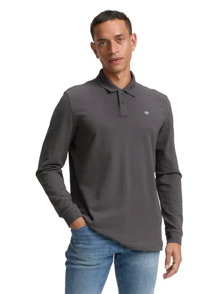 TOM TAILOR Tricou închis gri